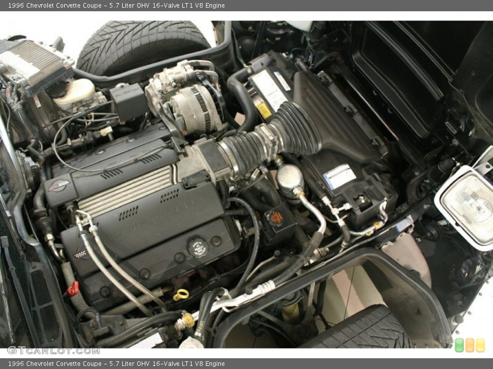 5.7 Liter OHV 16-Valve LT1 V8 Engine for the 1996 Chevrolet Corvette #66270493