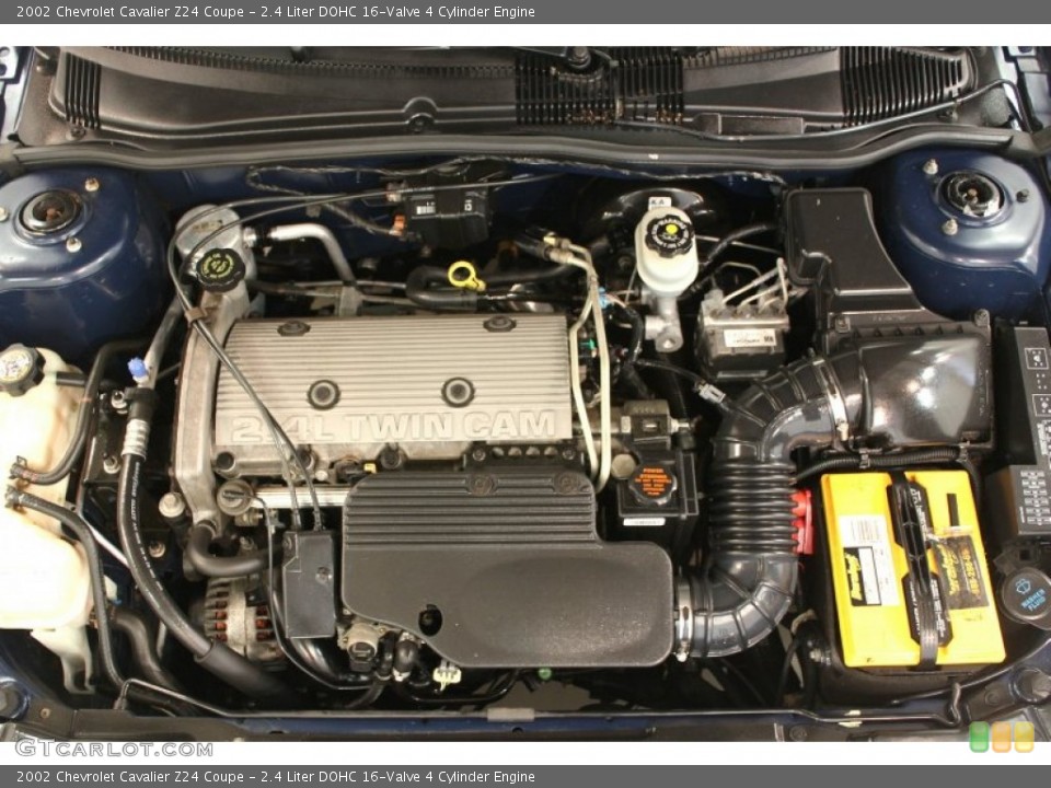 2.4 Liter DOHC 16-Valve 4 Cylinder Engine for the 2002 Chevrolet Cavalier #66270547