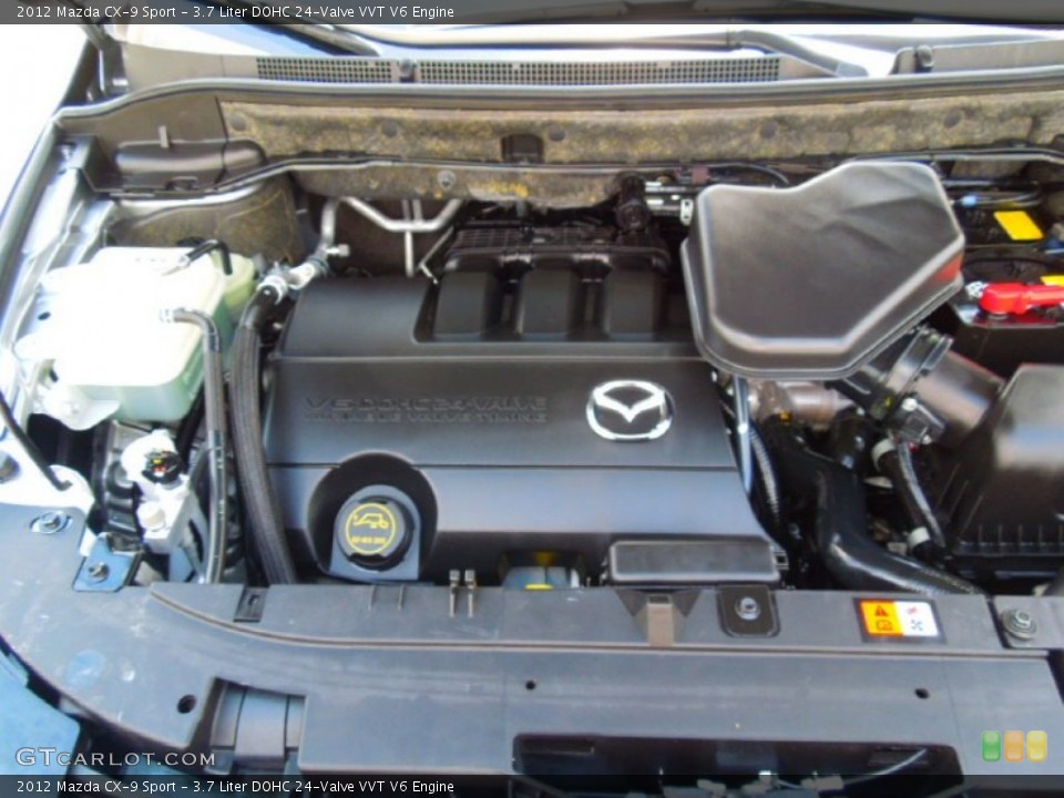 3.7 Liter DOHC 24-Valve VVT V6 Engine for the 2012 Mazda CX-9 #66276801