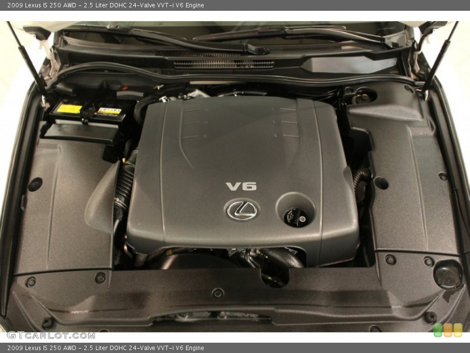 2.5 Liter DOHC 24-Valve VVT-i V6 Engine for the 2009 Lexus IS #66281877