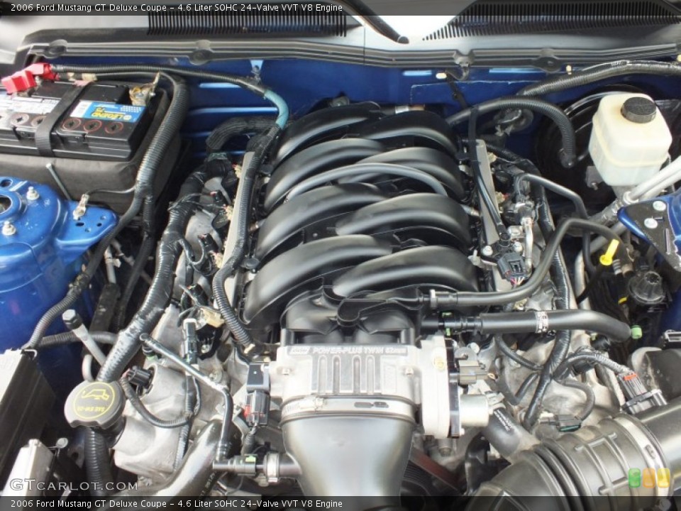 4.6 Liter SOHC 24-Valve VVT V8 Engine for the 2006 Ford Mustang #66283938