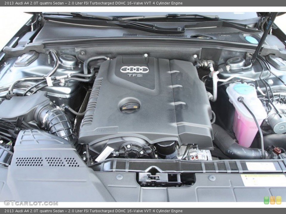 2.0 Liter FSI Turbocharged DOHC 16-Valve VVT 4 Cylinder Engine for the 2013 Audi A4 #66300413