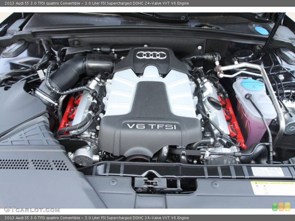 3.0 Liter FSI Supercharged DOHC 24-Valve VVT V6 Engine for the 2013 Audi S5 #66301091