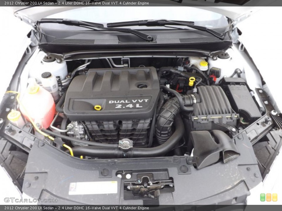 2.4 Liter DOHC 16-Valve Dual VVT 4 Cylinder Engine for the 2012 Chrysler 200 #66311618