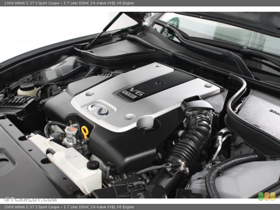 3.7 Liter DOHC 24-Valve VVEL V6 Engine for the 2009 Infiniti G #66318063