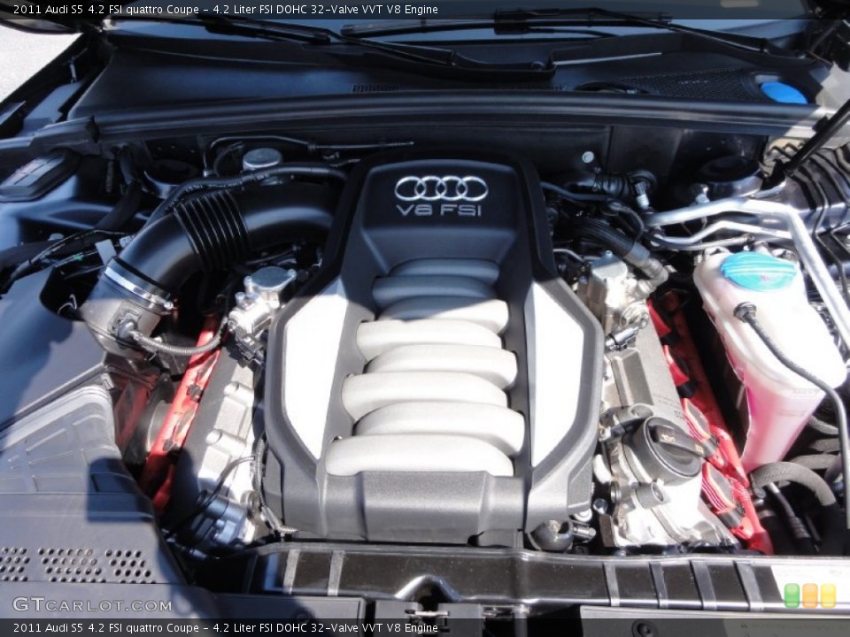 4.2 Liter FSI DOHC 32-Valve VVT V8 Engine for the 2011 Audi S5 #66321609