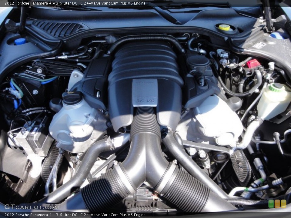 3.6 Liter DOHC 24-Valve VarioCam Plus V6 Engine for the 2012 Porsche Panamera #66323496