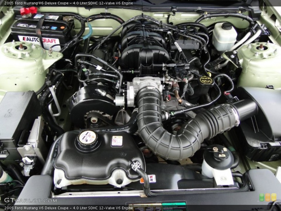 4.0 Liter SOHC 12-Valve V6 Engine for the 2005 Ford Mustang #66335286