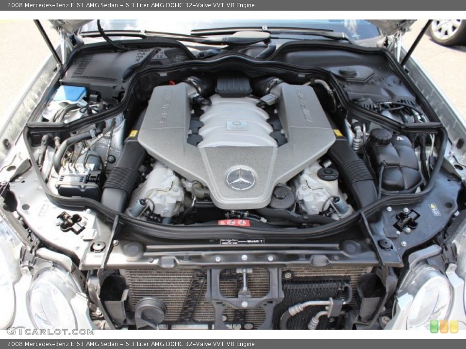 6.3 Liter AMG DOHC 32-Valve VVT V8 Engine for the 2008 Mercedes-Benz E #66341522