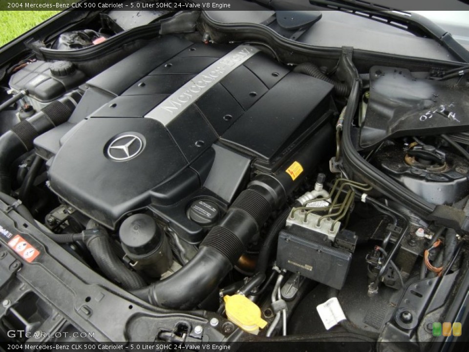 5.0 Liter SOHC 24-Valve V8 Engine for the 2004 Mercedes-Benz CLK #66351347