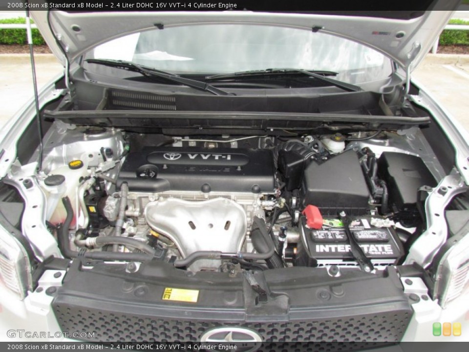 2.4 Liter DOHC 16V VVT-i 4 Cylinder Engine for the 2008 Scion xB #66357446