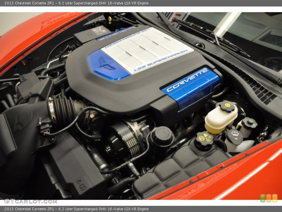 6.2 Liter Supercharged OHV 16-Valve LS9 V8 Engine for the 2013 Chevrolet Corvette #66366335