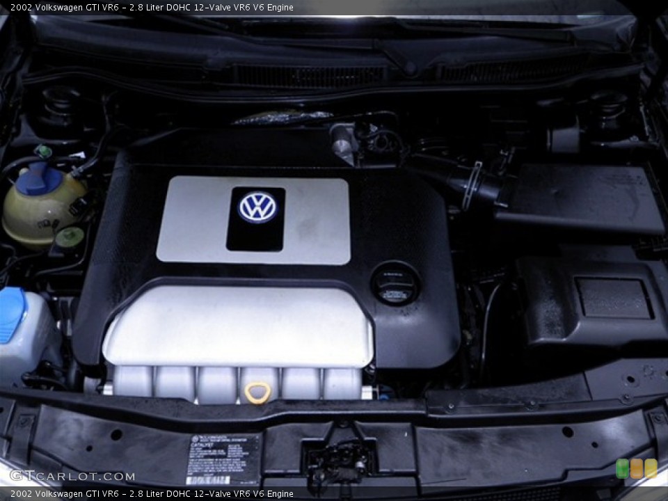 2.8 Liter DOHC 12-Valve VR6 V6 Engine for the 2002 Volkswagen GTI #66377084