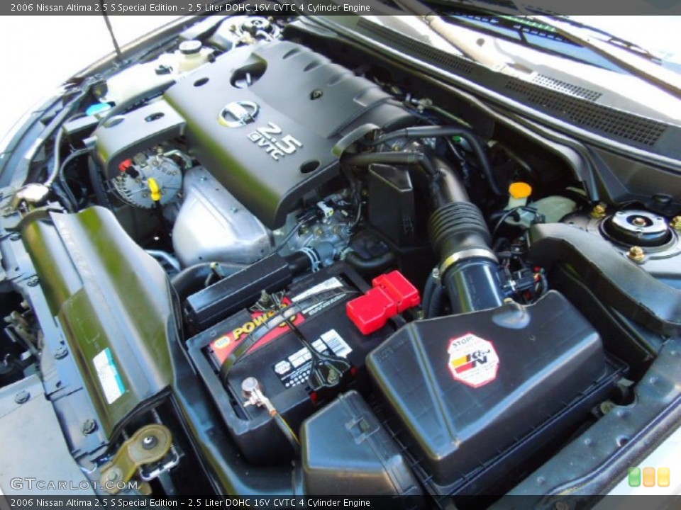 2.5 Liter DOHC 16V CVTC 4 Cylinder Engine for the 2006 Nissan Altima #66403934
