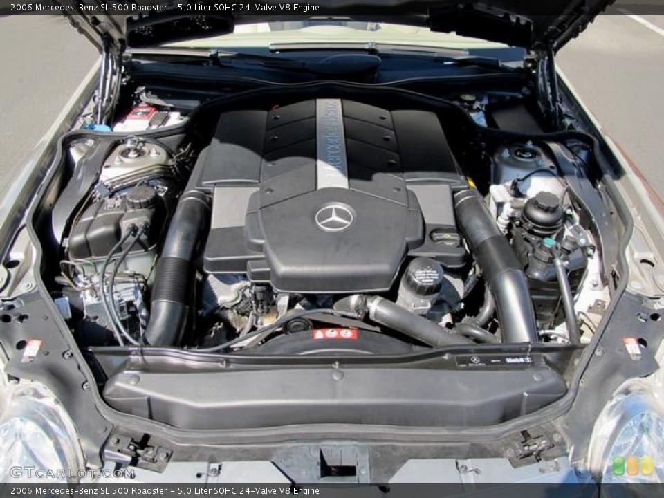 5.0 Liter SOHC 24-Valve V8 Engine for the 2006 Mercedes-Benz SL #66404663