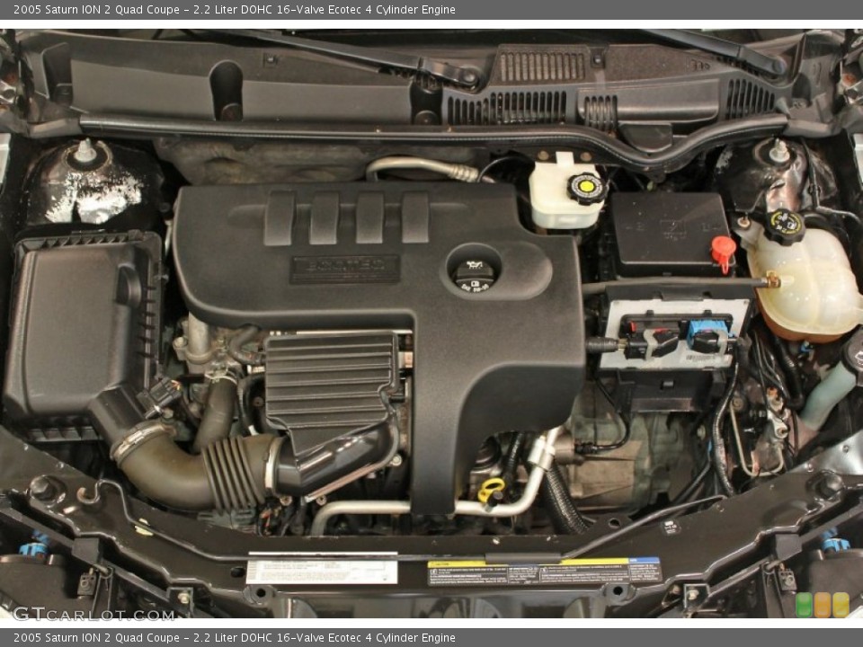 2.2 Liter DOHC 16-Valve Ecotec 4 Cylinder Engine for the 2005 Saturn ION #66405868