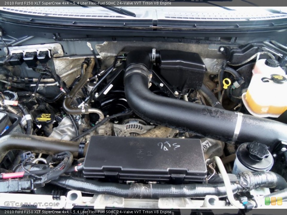 5.4 Liter Flex-Fuel SOHC 24-Valve VVT Triton V8 Engine for the 2010 Ford F150 #66408663