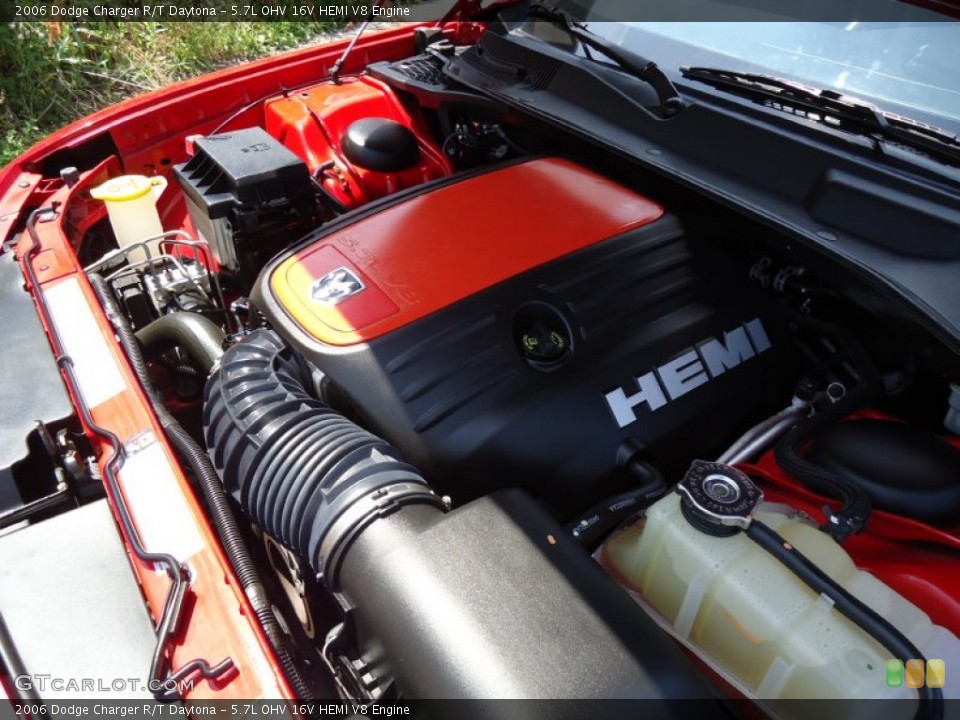 5.7L OHV 16V HEMI V8 Engine for the 2006 Dodge Charger #66412768