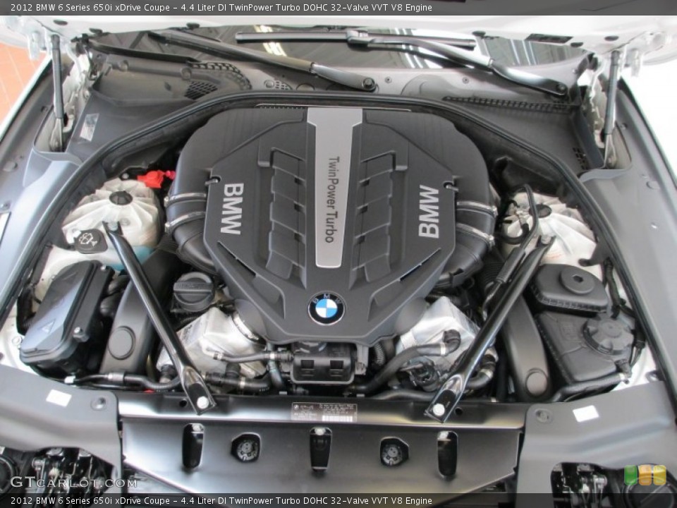 4.4 Liter DI TwinPower Turbo DOHC 32-Valve VVT V8 Engine for the 2012 BMW 6 Series #66426262