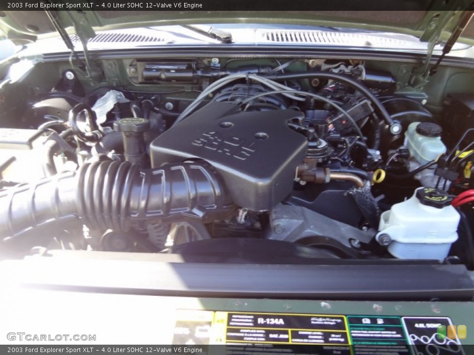 4.0 Liter SOHC 12-Valve V6 Engine for the 2003 Ford Explorer #66438548