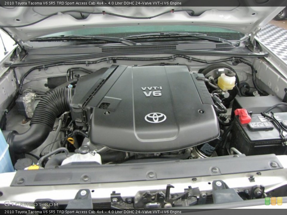 4.0 Liter DOHC 24-Valve VVT-i V6 Engine for the 2010 Toyota Tacoma #66443193