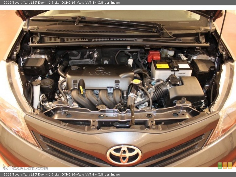 1.5 Liter DOHC 16-Valve VVT-i 4 Cylinder Engine for the 2012 Toyota Yaris #66450621