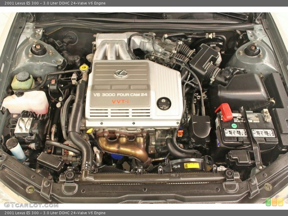 3.0 Liter DOHC 24-Valve V6 Engine for the 2001 Lexus ES #66471537
