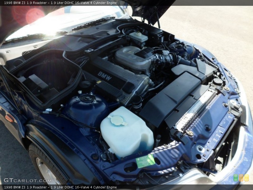 1.9 Liter DOHC 16-Valve 4 Cylinder Engine for the 1998 BMW Z3 #66482202