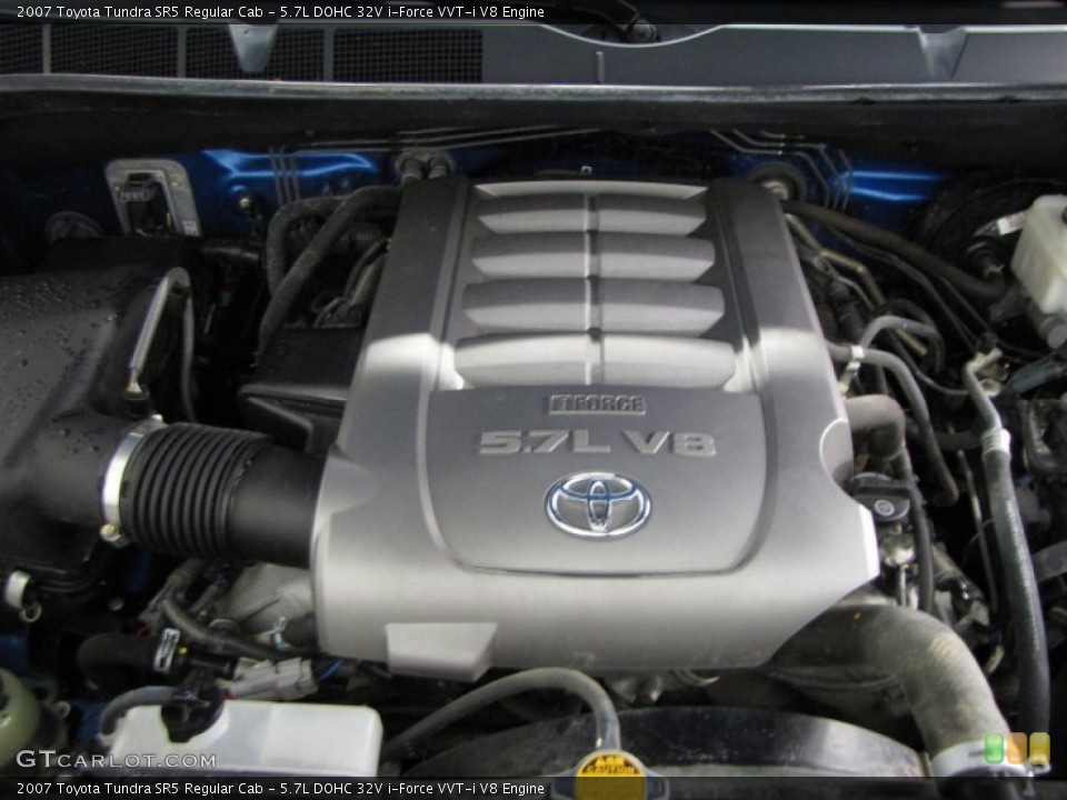 5.7L DOHC 32V i-Force VVT-i V8 Engine for the 2007 Toyota Tundra