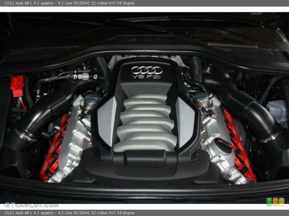 4.2 Liter FSI DOHC 32-Valve VVT V8 Engine for the 2012 Audi A8 #66500421