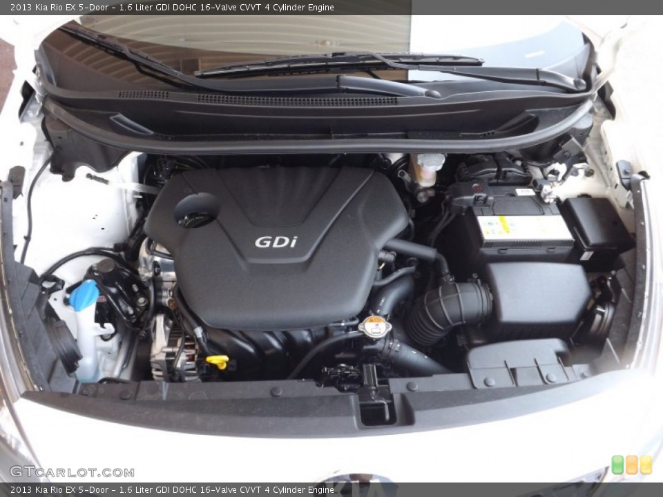 1.6 Liter GDI DOHC 16-Valve CVVT 4 Cylinder Engine for the 2013 Kia Rio #66518937
