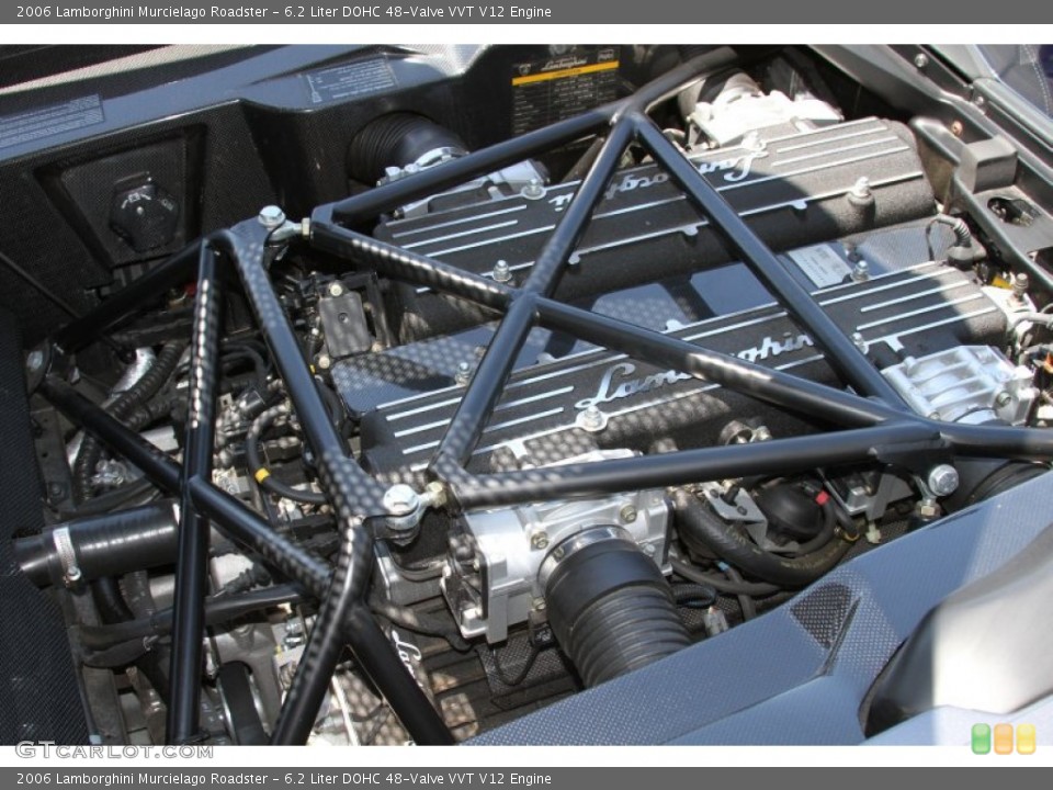 6.2 Liter DOHC 48-Valve VVT V12 Engine for the 2006 Lamborghini Murcielago #66532065