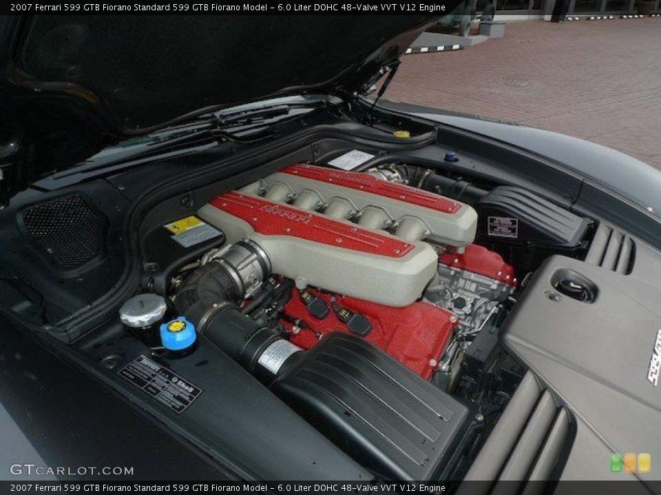 6.0 Liter DOHC 48-Valve VVT V12 Engine for the 2007 Ferrari 599 GTB Fiorano #66536319