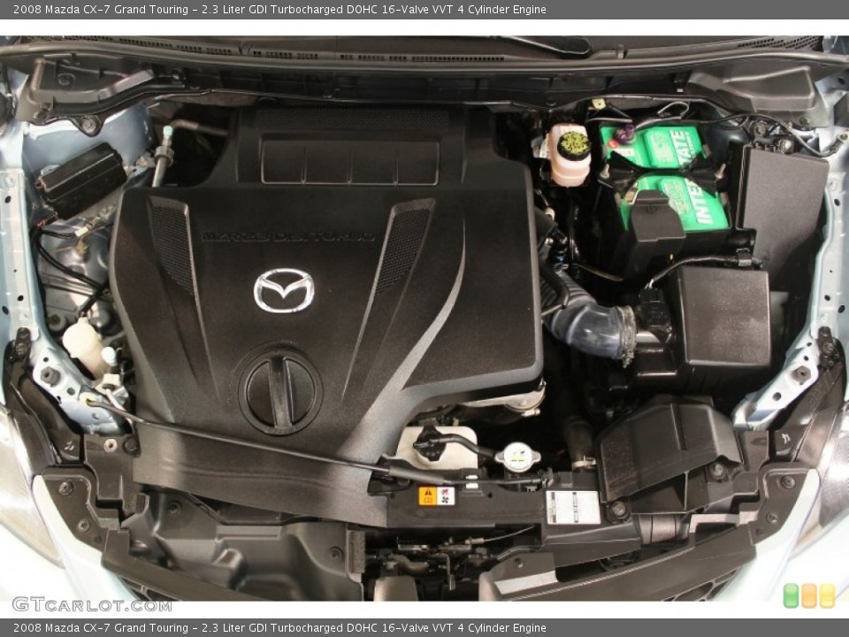 2.3 Liter GDI Turbocharged DOHC 16-Valve VVT 4 Cylinder Engine for the 2008 Mazda CX-7 #66549318