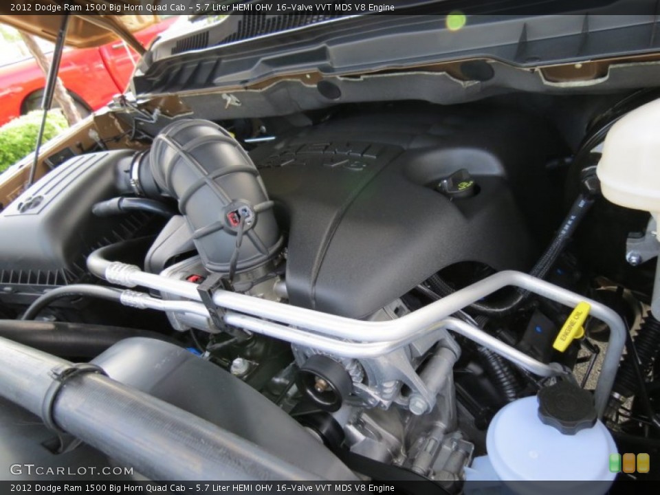 5.7 Liter HEMI OHV 16-Valve VVT MDS V8 Engine for the 2012 Dodge Ram 1500 #66552937