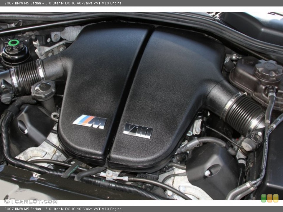 5.0 Liter M DOHC 40-Valve VVT V10 Engine for the 2007 BMW M5 #66553300