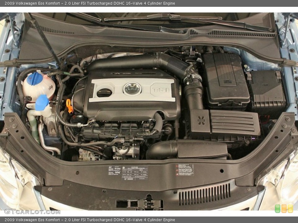 2.0 Liter FSI Turbocharged DOHC 16-Valve 4 Cylinder Engine for the 2009 Volkswagen Eos #66561369