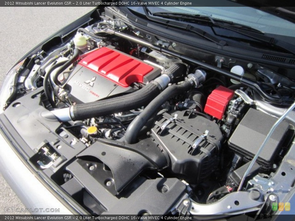 2.0 Liter Turbocharged DOHC 16-Valve MIVEC 4 Cylinder Engine for the 2012 Mitsubishi Lancer Evolution #66571220