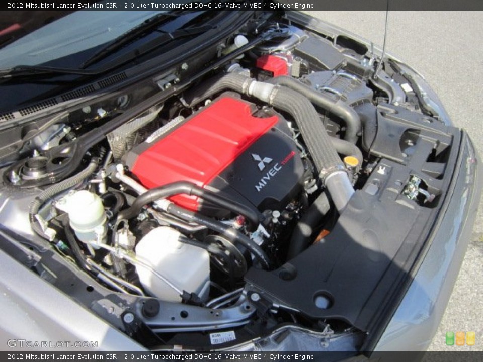 2.0 Liter Turbocharged DOHC 16-Valve MIVEC 4 Cylinder Engine for the 2012 Mitsubishi Lancer Evolution #66571227