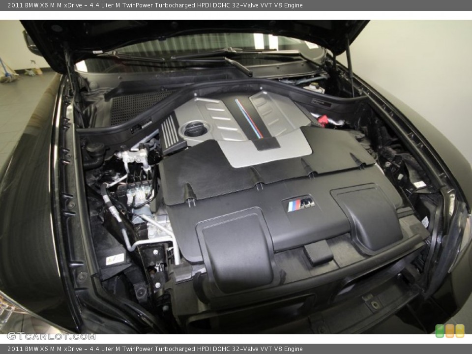 4.4 Liter M TwinPower Turbocharged HPDI DOHC 32-Valve VVT V8 Engine for the 2011 BMW X6 M #66572004