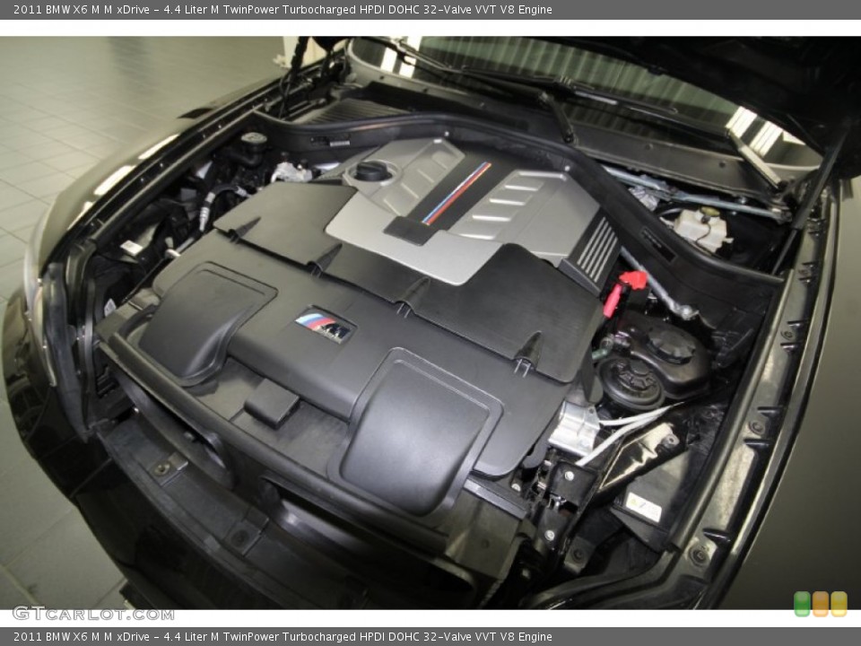4.4 Liter M TwinPower Turbocharged HPDI DOHC 32-Valve VVT V8 Engine for the 2011 BMW X6 M #66572013