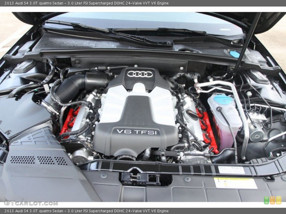 3.0 Liter FSI Supercharged DOHC 24-Valve VVT V6 Engine for the 2013 Audi S4 #66572755