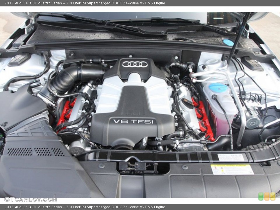 3.0 Liter FSI Supercharged DOHC 24-Valve VVT V6 Engine for the 2013 Audi S4 #66572985