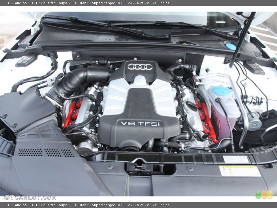 3.0 Liter FSI Supercharged DOHC 24-Valve VVT V6 Engine for the 2013 Audi S5 #66573756