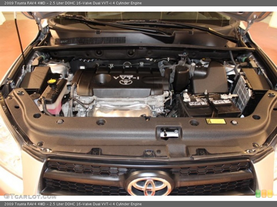 2.5 Liter DOHC 16-Valve Dual VVT-i 4 Cylinder Engine for the 2009 Toyota RAV4 #66574857