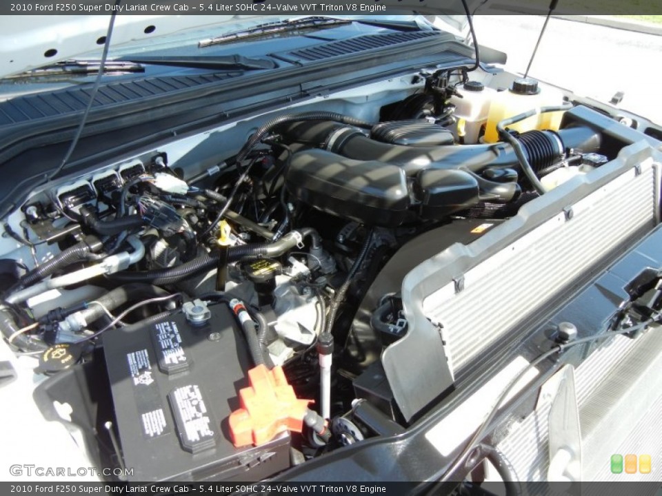 5.4 Liter SOHC 24-Valve VVT Triton V8 Engine for the 2010 Ford F250 Super Duty #66575744
