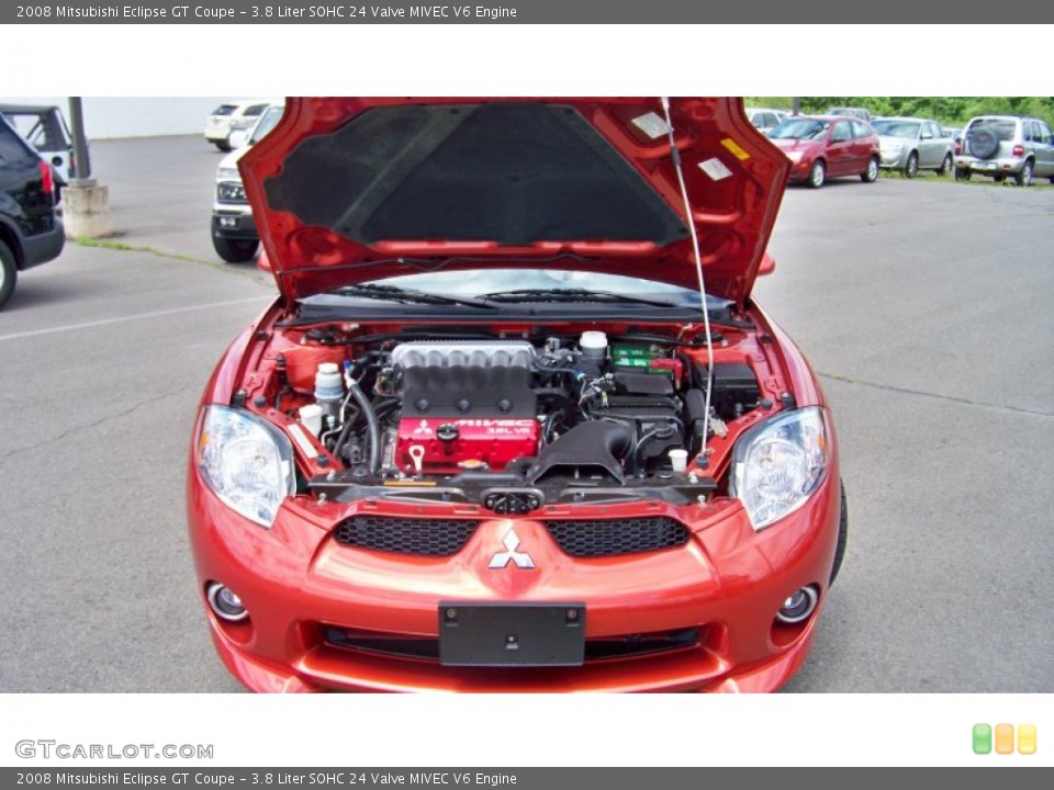 3.8 Liter SOHC 24 Valve MIVEC V6 Engine for the 2008 Mitsubishi Eclipse #66576411