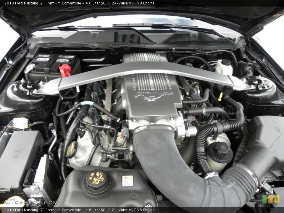 4.6 Liter SOHC 24-Valve VVT V8 Engine for the 2010 Ford Mustang #66587973