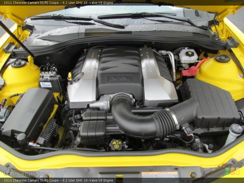 6.2 Liter OHV 16-Valve V8 Engine for the 2011 Chevrolet Camaro #66590733