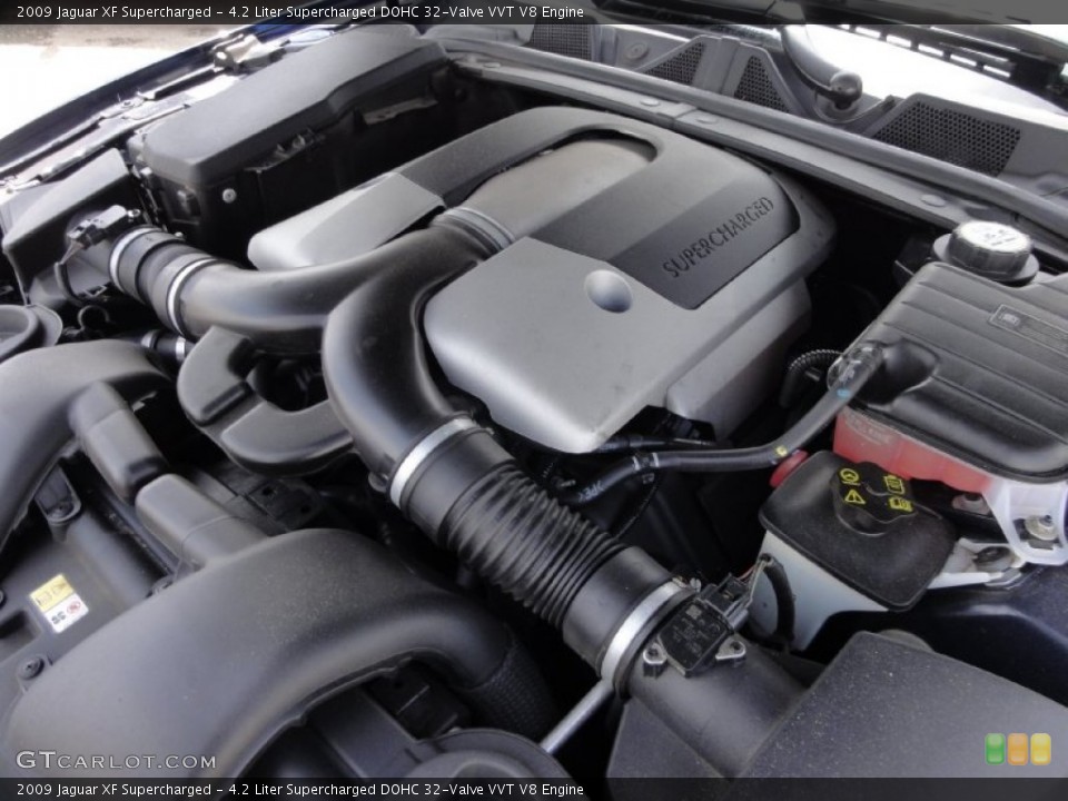 4.2 Liter Supercharged DOHC 32-Valve VVT V8 Engine for the 2009 Jaguar XF #66596764